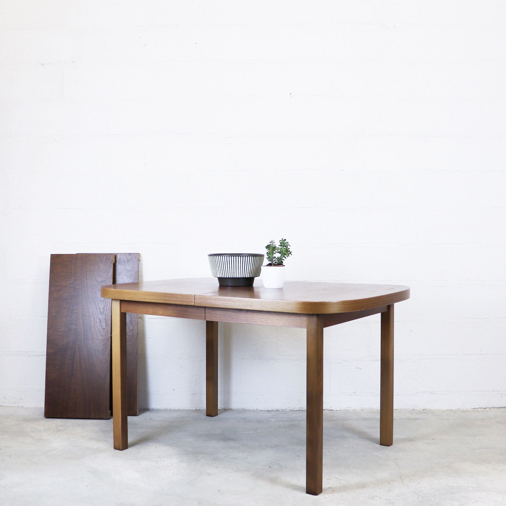Teak expandable dining table, Sweden, 1960