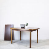 Teak expandable dining table, Sweden, 1960