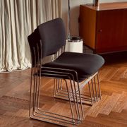 Lot de 4 chaises 40/4 David Rowland pour Howe – État exceptionnel