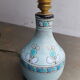 Vintage ceramic lamp foot 1960s
