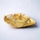 Brutalist leaf tray by David Marshall in bronze, 1980s