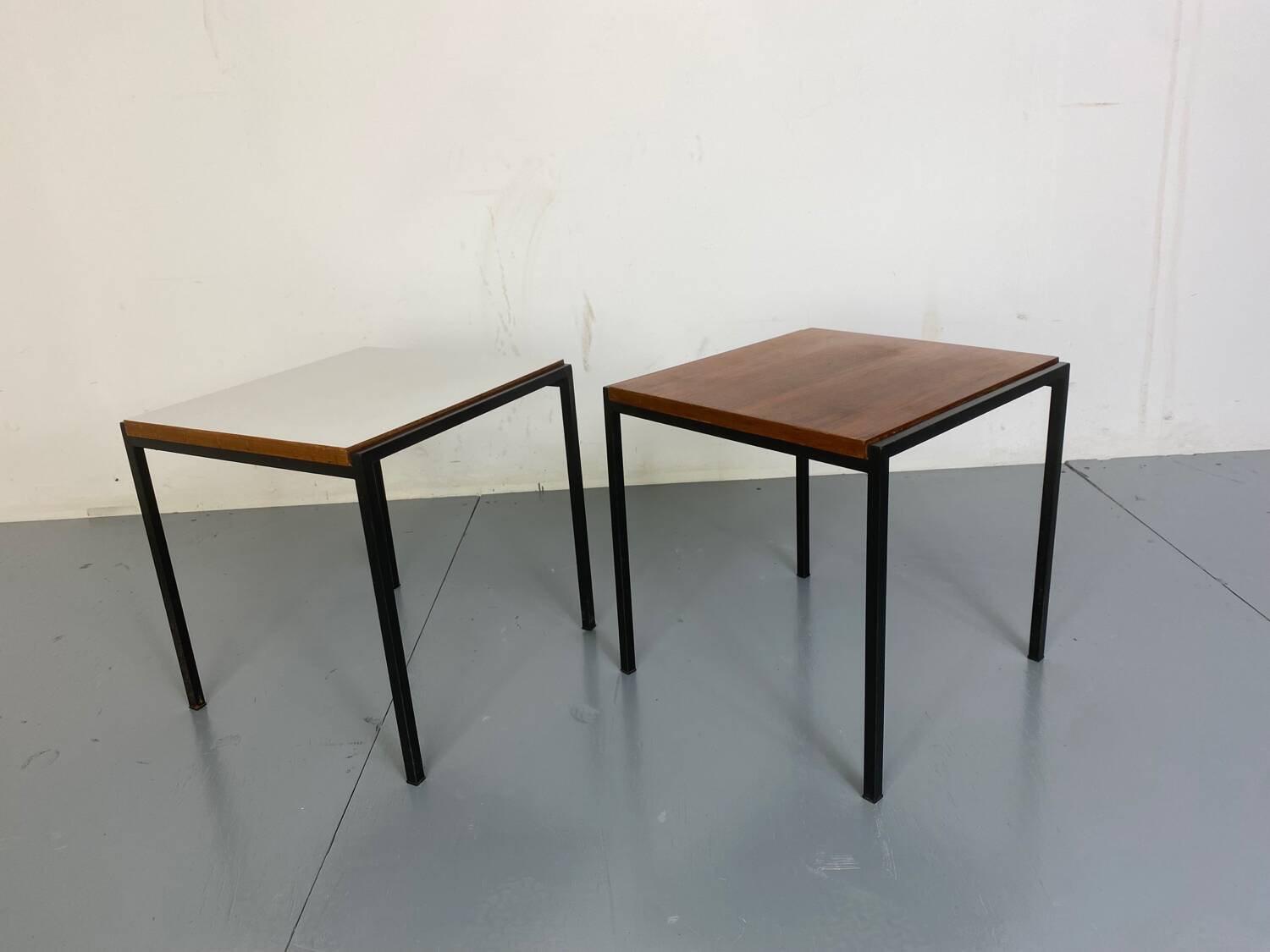 Mid-Century Modernist Side Tables from Pastoe, 1950s, Set of 2
