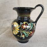 Flowery painting vase