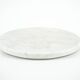 Marble platter with modernist Bauhaus-inspired form, Europe, 1970s