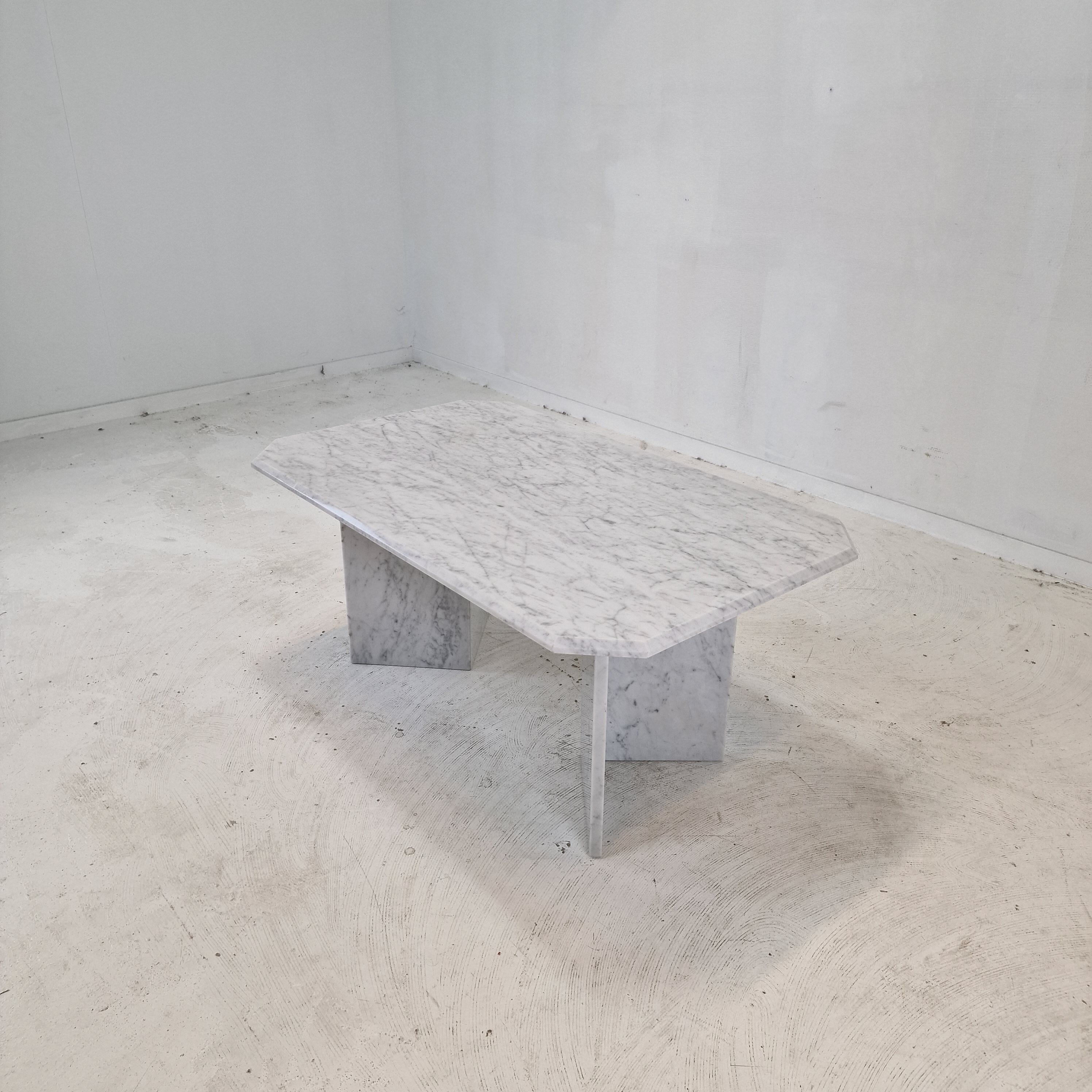 Italian Marble Coffee Table, 1980s