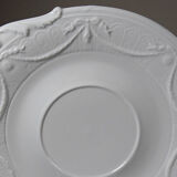 Very large centrepiece dish Lafarge & Co Limoges porcelain vintage