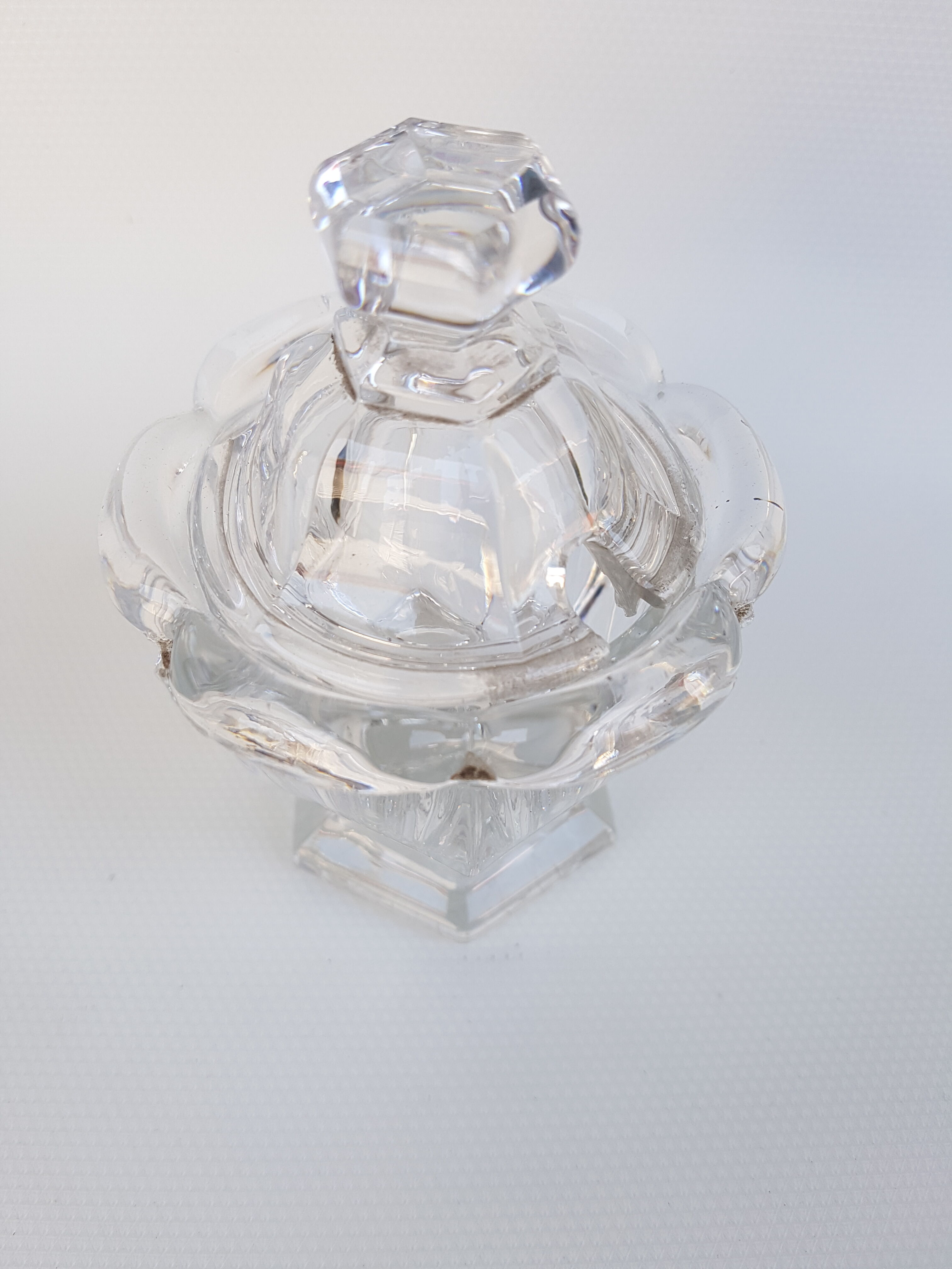 Baccarat crystal candy box, harcourt model