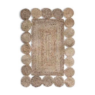 Jute entrance mat 60x90 cm