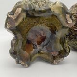 Paire de vase en barbotine ancien