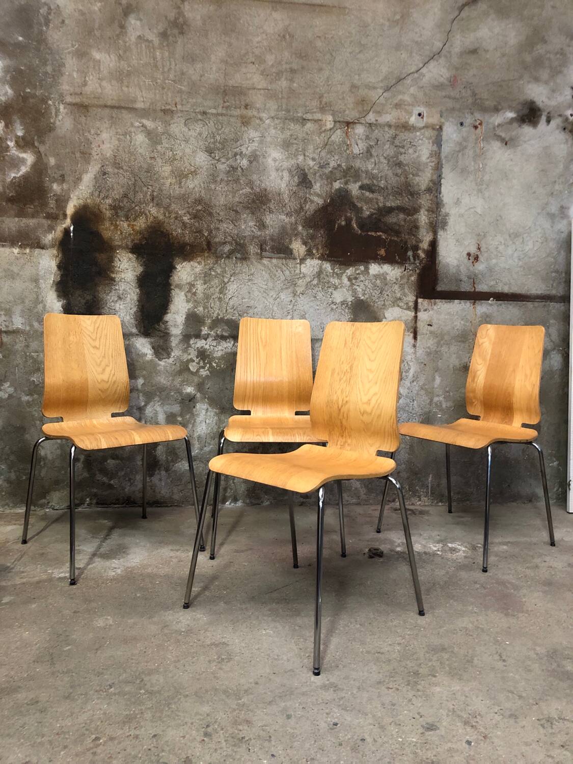 4 Gilbert Chairs IKEA 1999 Design