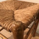 Light wooden stool