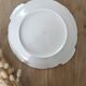 Porcelain cake dish bird of paradise