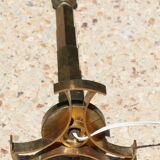 Solid bronze lamp foot 410mm