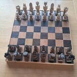 Handmade chess set