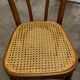 Set of 6 chairs bistro j&j kohn 1900 seat cannage