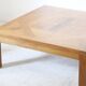 solid oak coffee table Aremberg parquet pattern from the 19th century