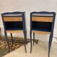 Pair of vintage oak bedside tables