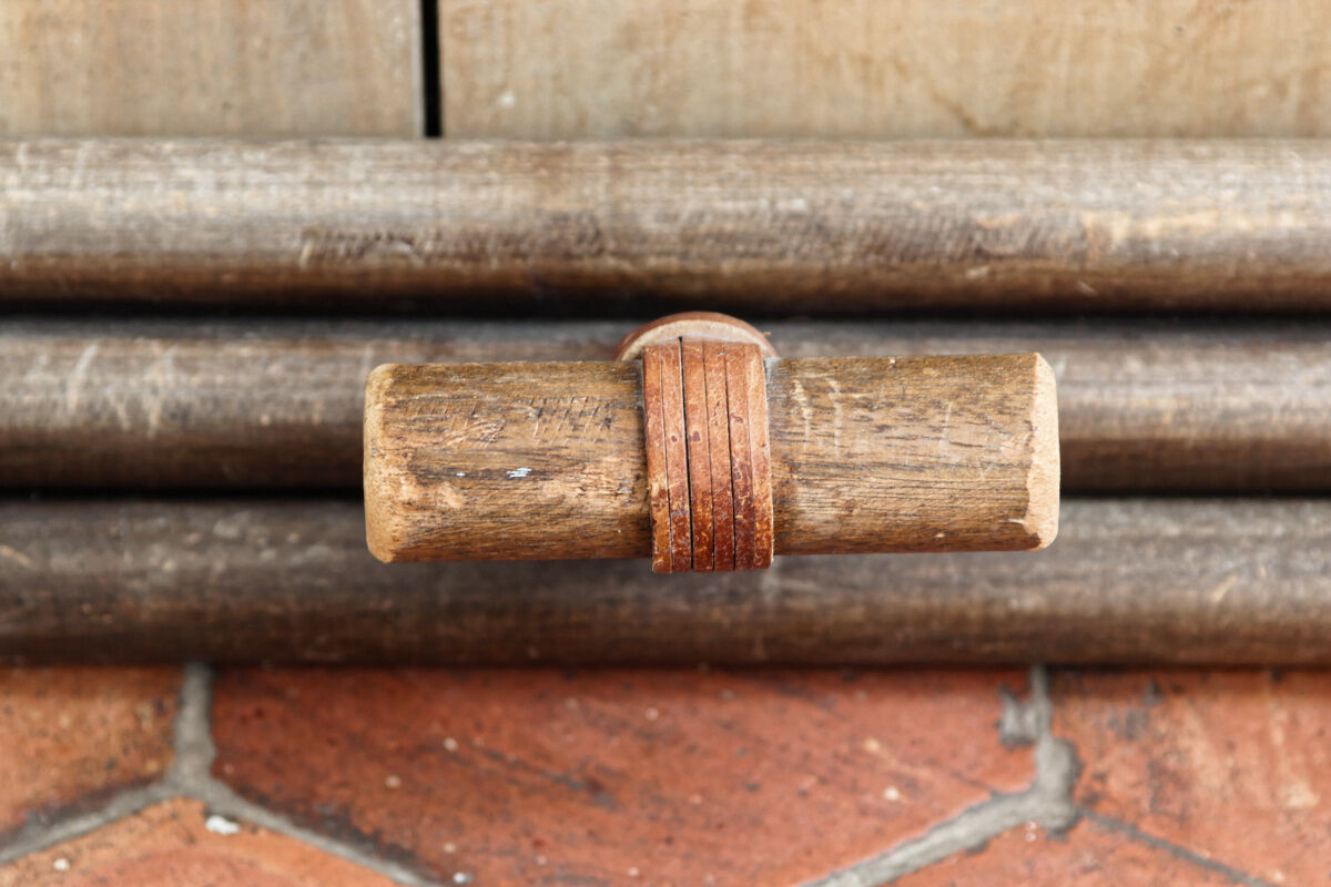 Wall coat rack - folk art