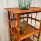 Rattan shelf