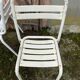 Duo of vintage metal Tolix chairs