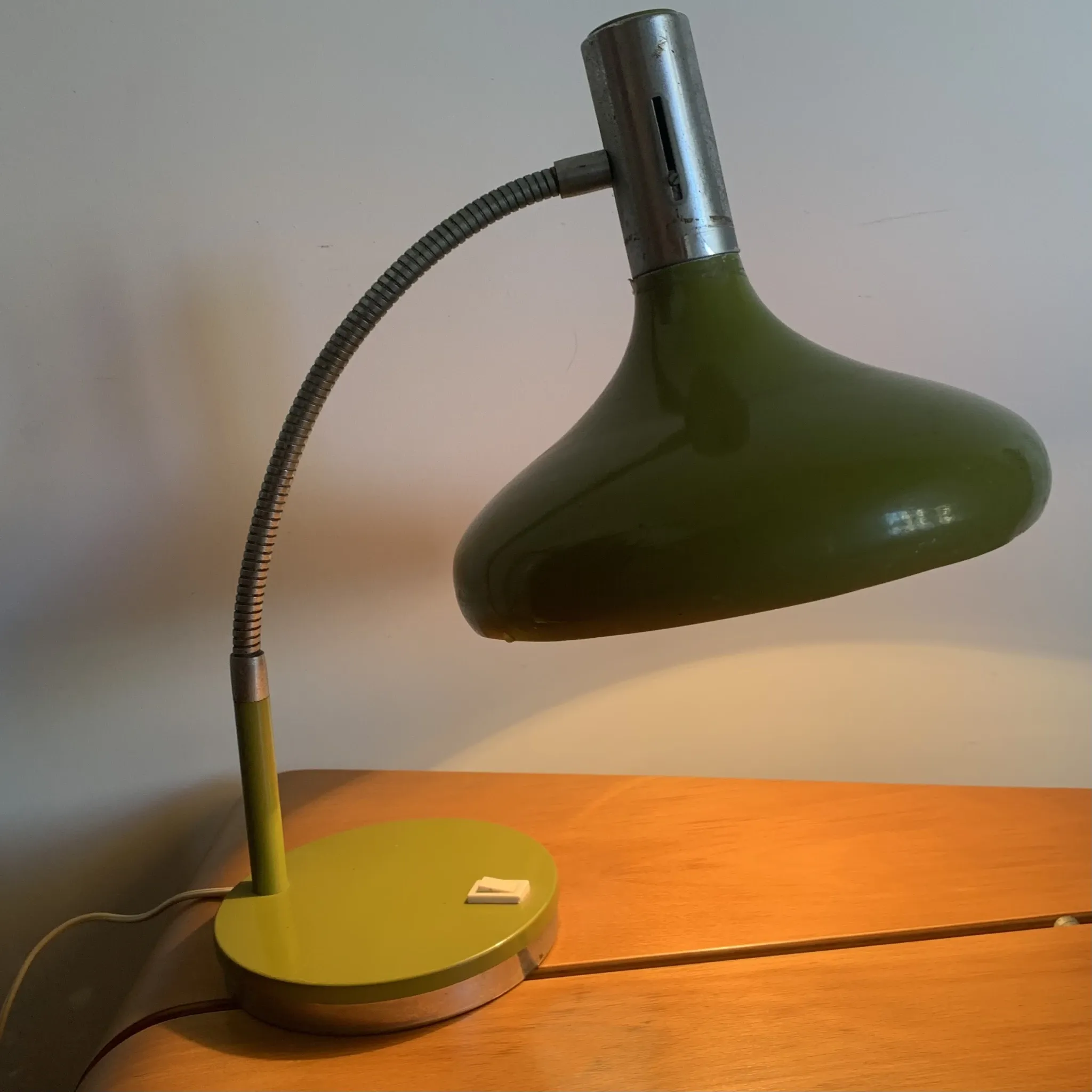 Vintage Space Age desk lamp – 1970s