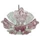 Vintage Murano glass ceiling lamp pink
