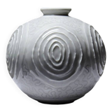 Small round porcelain vase in Art Deco style 1935