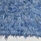 3x9 Blue %100 Wool Kilim Runner Rug, 98x282Cm