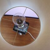 Glass Table Lamp by Helena Tynell for Limburg, 1960s