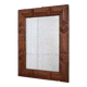 Black forest brown wooden mirror 4, 1910s.