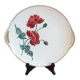 Vintage pie dish HBCM Creil Montereau décor Luxeuil