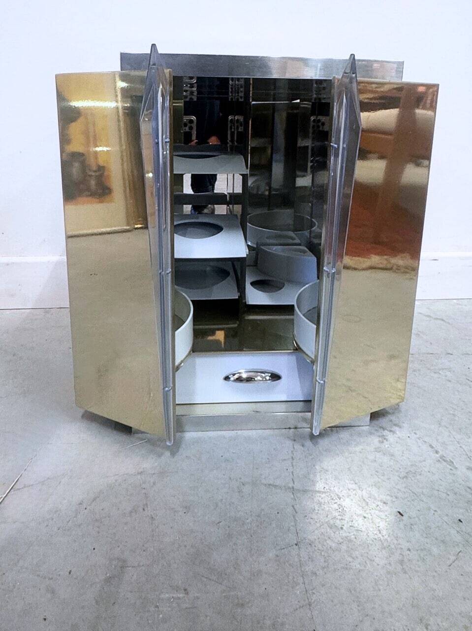 Petit meuble de rangement miroir Thierry Mugler