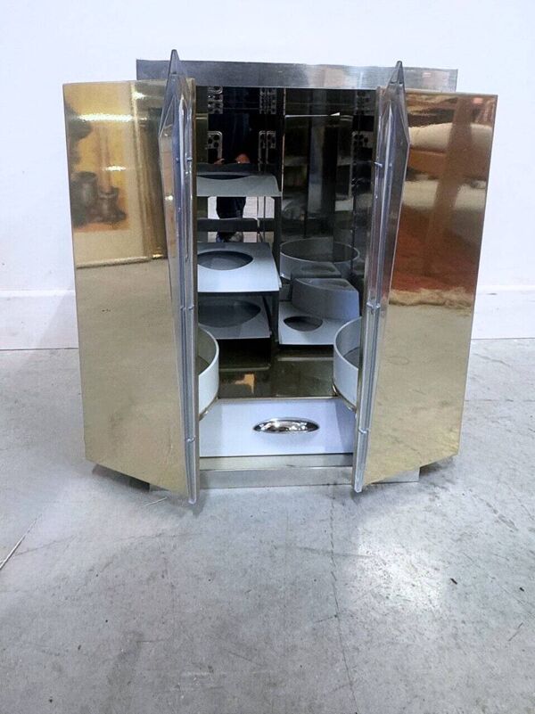 Petit meuble de rangement miroir Thierry Mugler