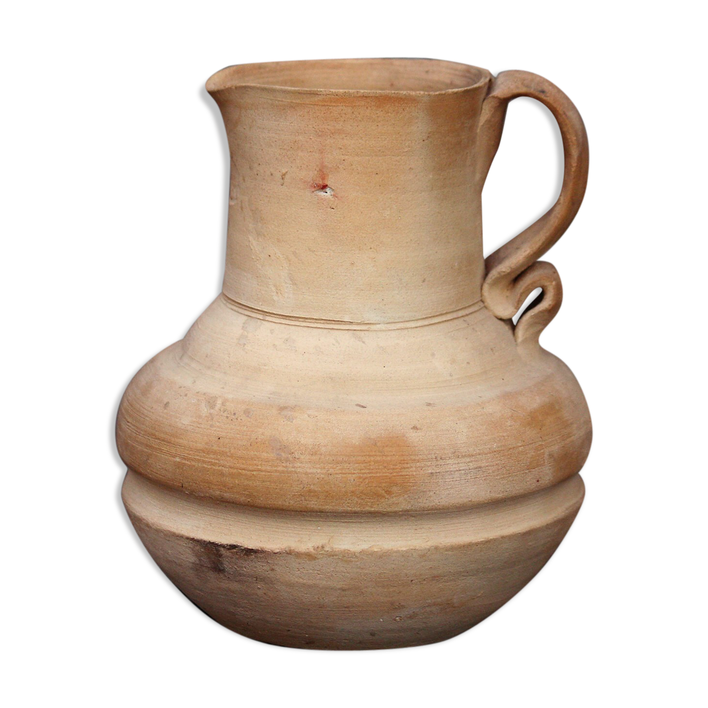 Terracotta pitcher