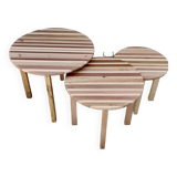 Nesting coffee tables