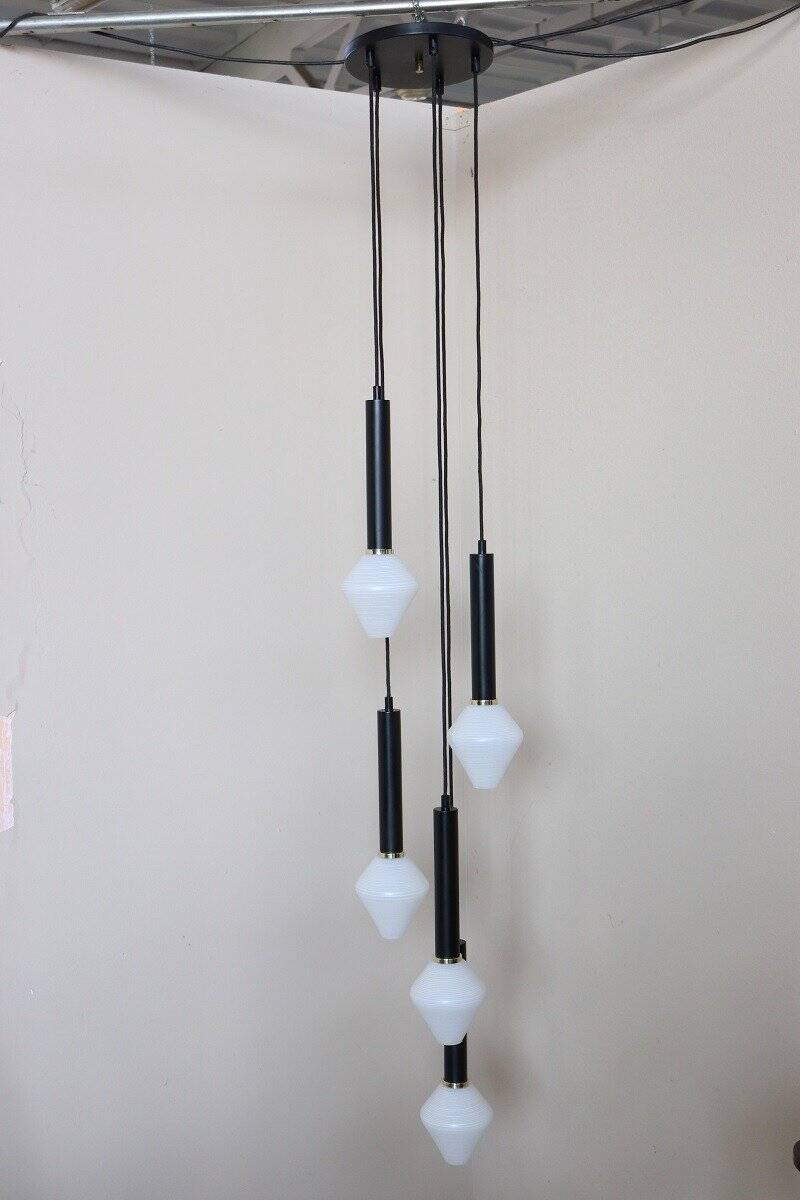 5-tier Cascade Chandelier, 1960s