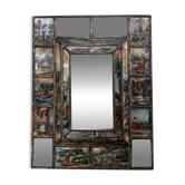 Handpainted Italian mirror