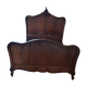 Lit style Louis XV rocaille
