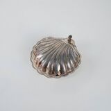 Metal shell-shaped box, Italian design, 1960s, made in Italy