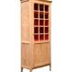 Armoire bonnetière parisienne vintage bois brut