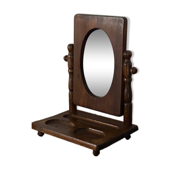 Miroir à poser en bois