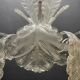 Large Murano Glass Leaf Chandelier attributed to Barovier & Toso, Ital