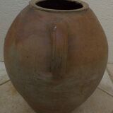 Large two-handled terracotta jar