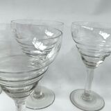 6 verres à pied Selency x Monoprix Croisé Laroche