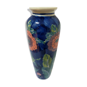 Flowery Japanese vase