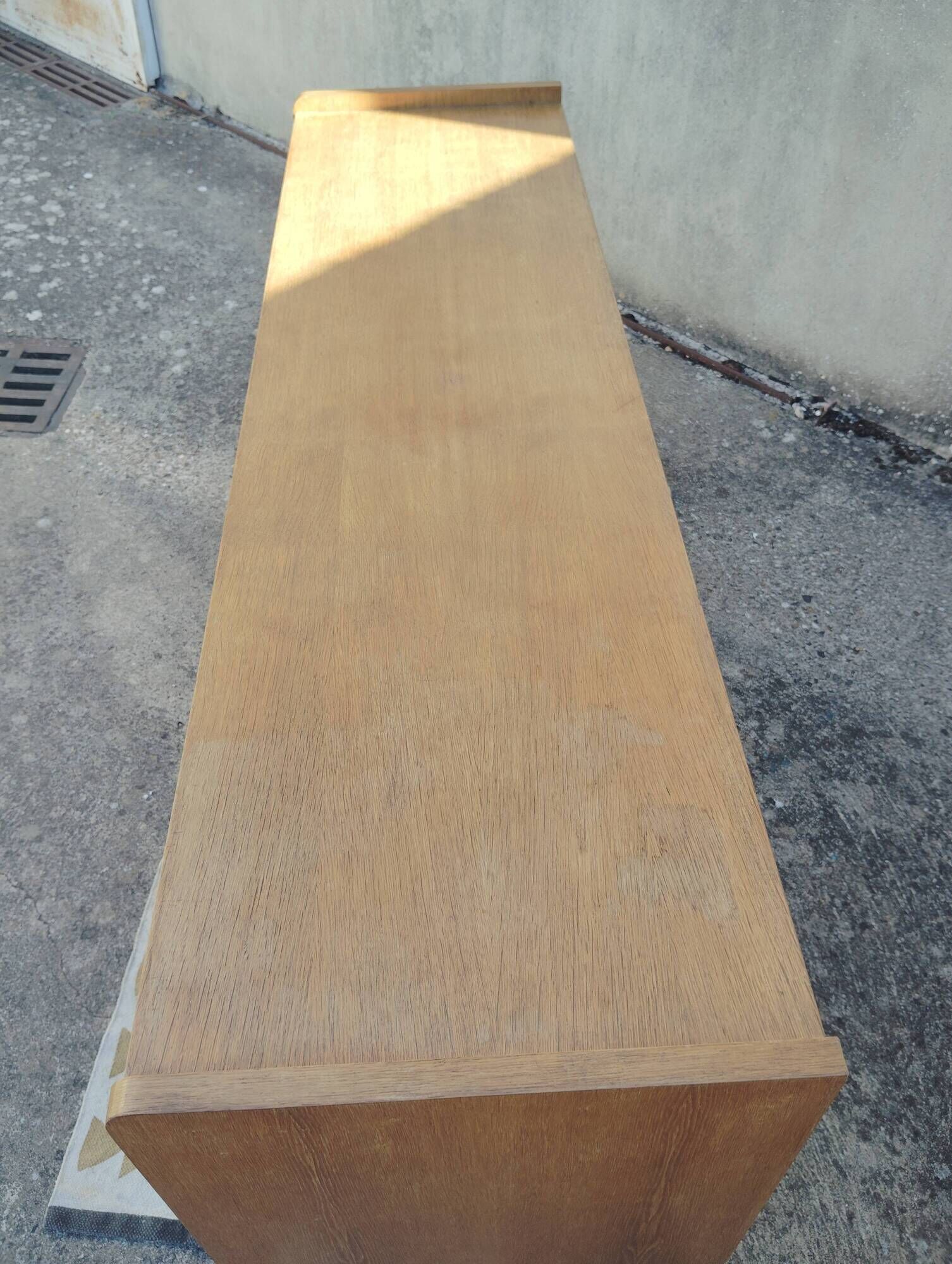 Low buffet / Vintage Scandinavian sliding sideboard