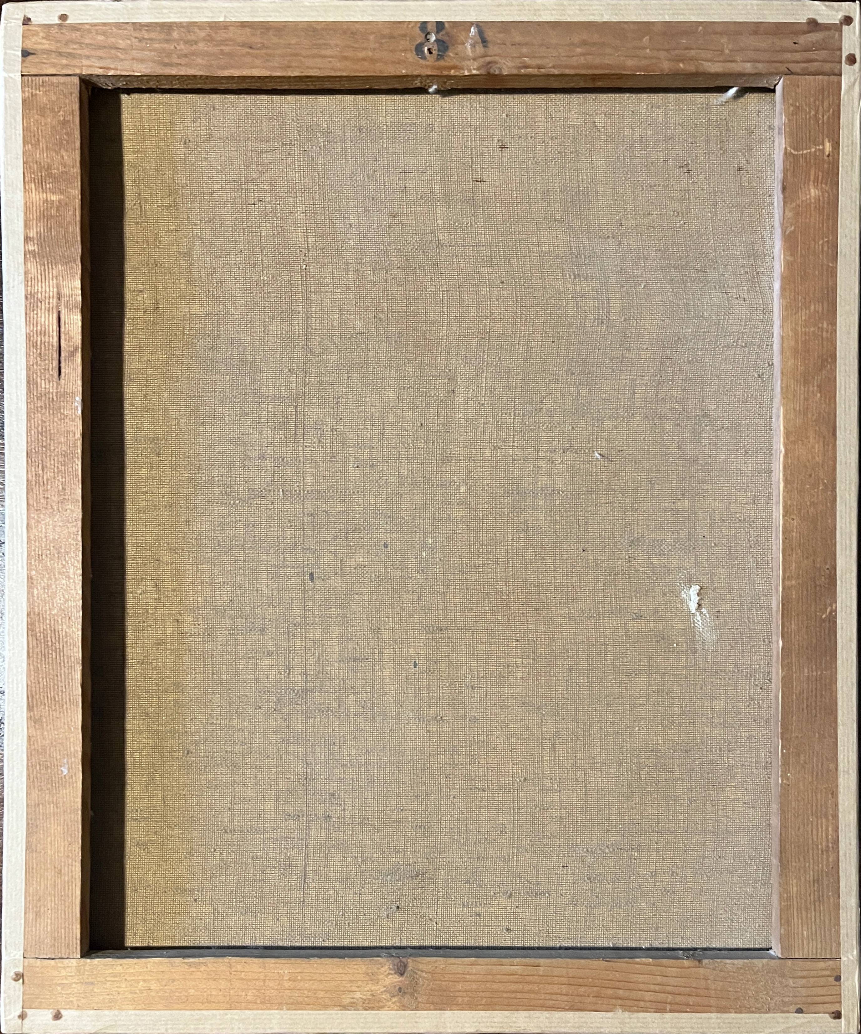 HST painting "Vase and bouquet of flowers" 20th century