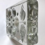 Glass paved soliflore by Walther Design 1970