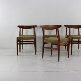 Superb Danish design dining chairs by Hans Wegner