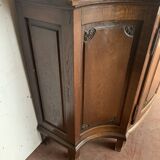 Louis XIV style sideboard in solid oak, 19th century